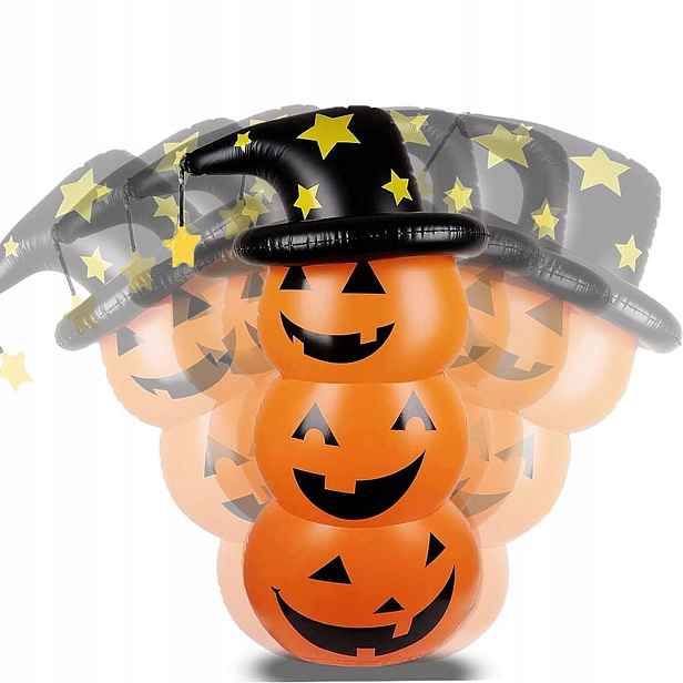 Roztomilá dekorace Nafukovací hrnek s dýní Hallowee Zábava Vodotěsný 140 Cm
