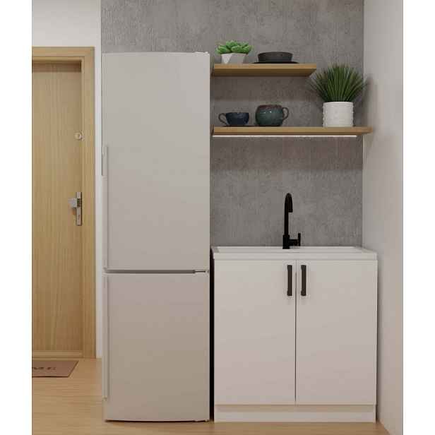 Spodní kuchyňská skříňka pod dřez 80 cm KAINA - bílá
