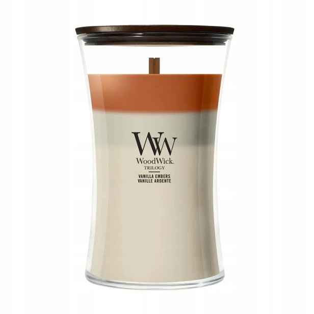 Velká svíčka Vanilla Embers WoodWick