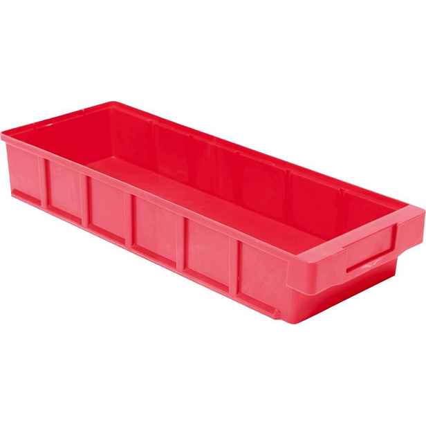 Zásobník na drobné součástky Vkb, 500x186x83 mm, červený La-ka-pe 8 kusů