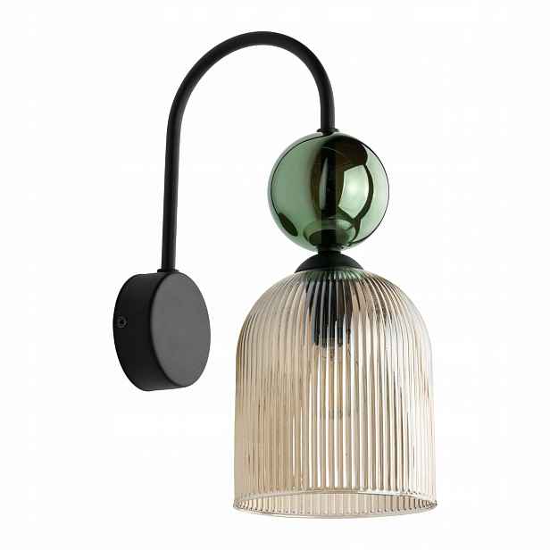 Nástěnná lampa Sophia Zelená Cognac Tk Lighting