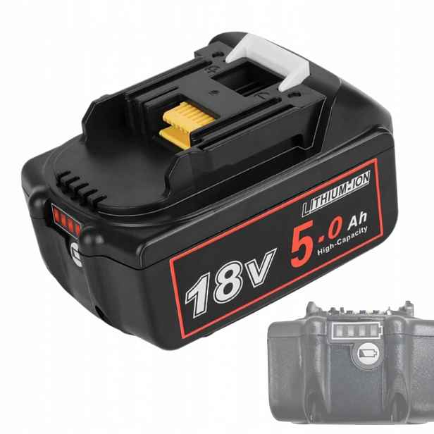 18 V 5000 MAh Akumulátor, lithium-iontový akumulátorový nástroj
