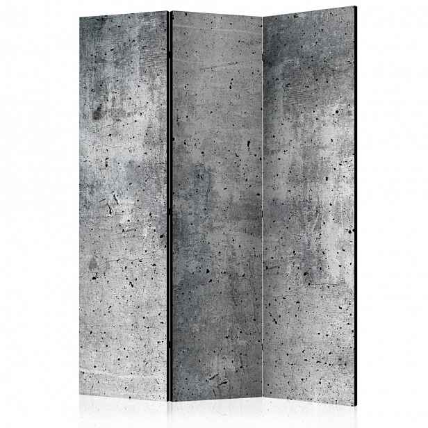 Paraván Fresh Concrete Dekorhome 135x172 cm (3-dílný)