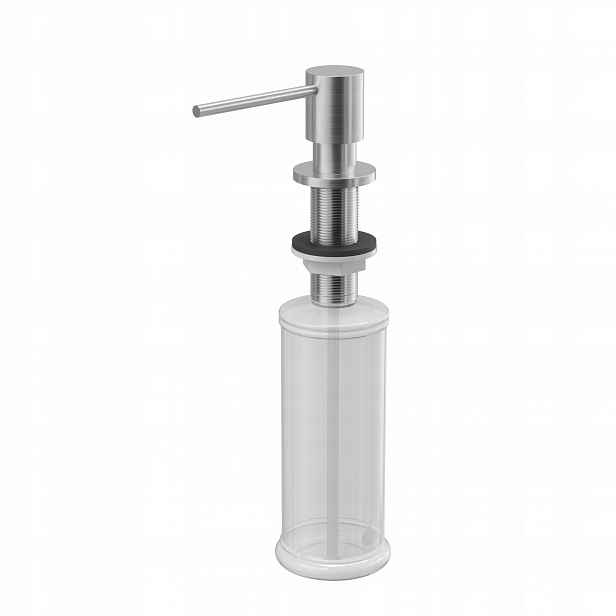 Dávkovač Zapuštěný Do Dřezu Na Tekutinu Ocel Kartáčovaný Inox 500 ML