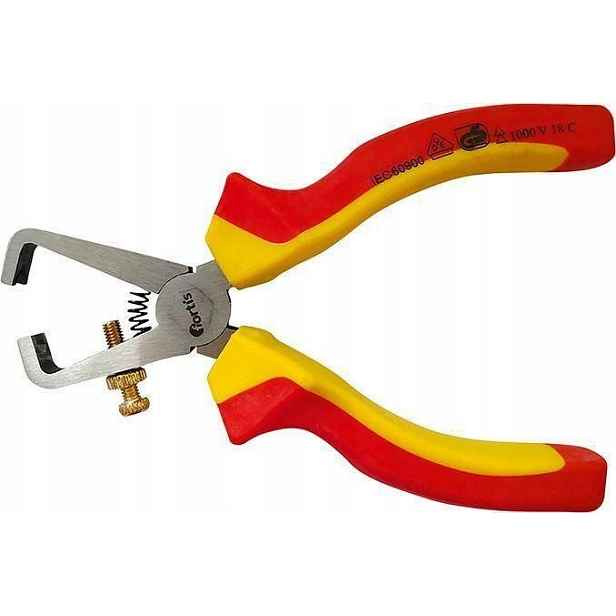 Kleště na stahování izolace Vde, lešticí hlava 160 mm
