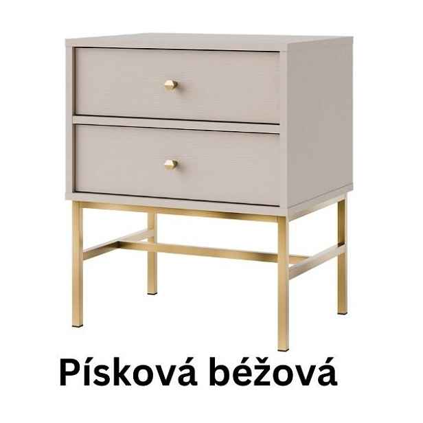Noční stolek STRAKOŠ 801 TOK 3 2S