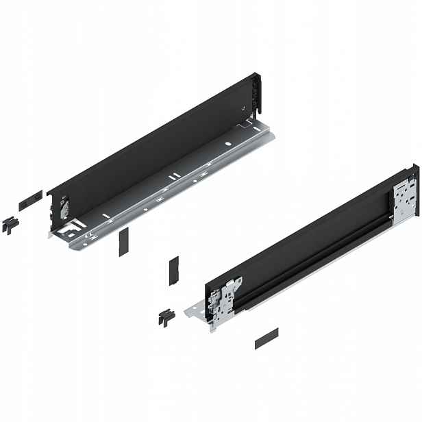 Blum 770M4501S Boční strana zásuvky Legrabox, vnitřní výška 90.5 mm, délka 450 mm