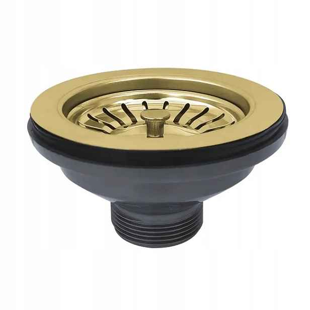 Kalich Do Sifonu Velký Fi 115 3 1/2'' Bez Přepadu Zlatý HJ/GL0012 Jano