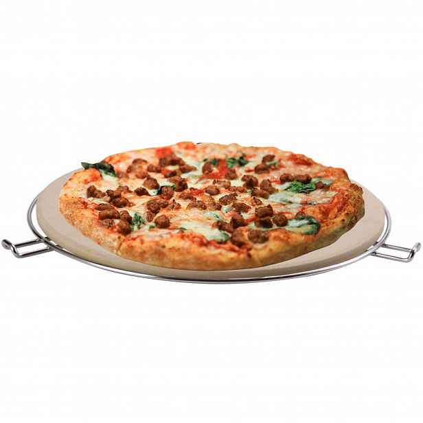 Kámen na Pizzu pro Grilování 36 cm s úchyty Cadac