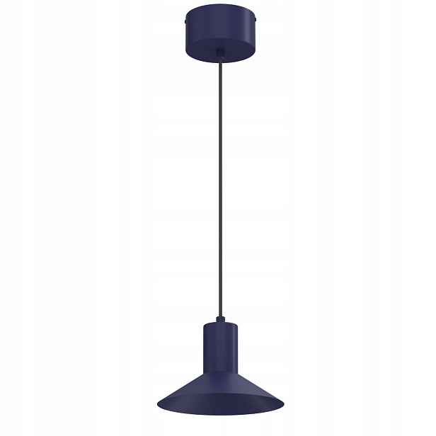 Luminex Nox závěsná lampa modrá 20 cm 1xGU10 IP20