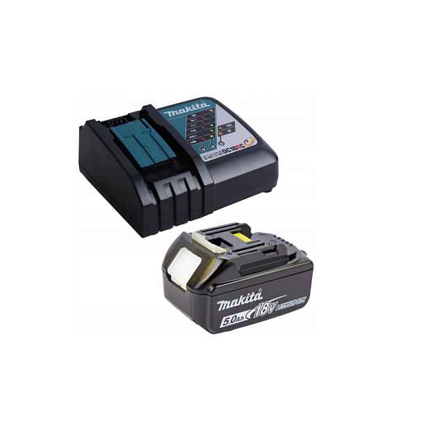 Makita sada Nabíječka DC18RC akumulátor BL1850B