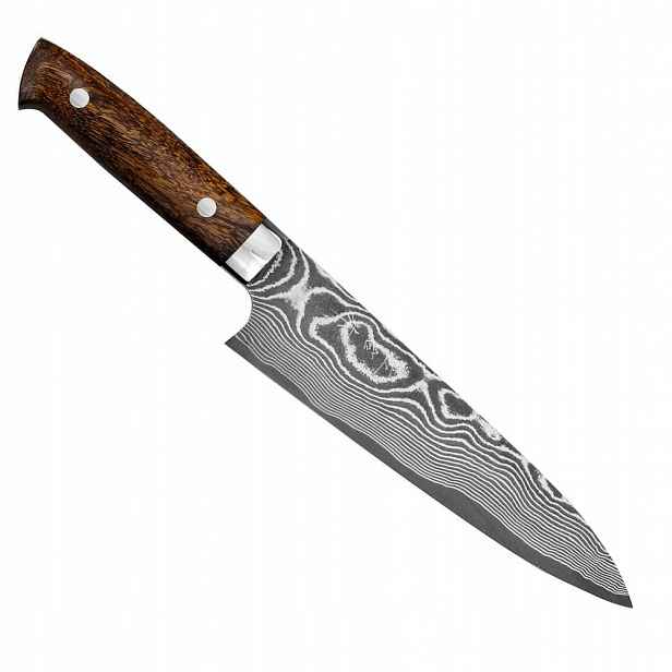 Takeshi Saji Iw Ručně kovaný VG-10 Japonský Nůž 18 cm