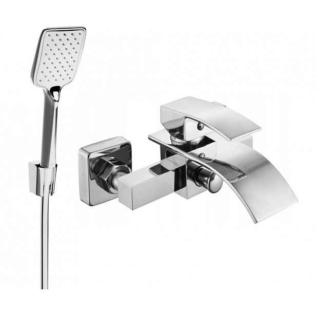 MEXEN - Aries R62 vanová baterie s příslušenstvím, chrom 74483R62-00
