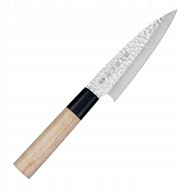 Nůž japonský deba Satake na ryby 12 cm AUS-6A dřevo magnolie