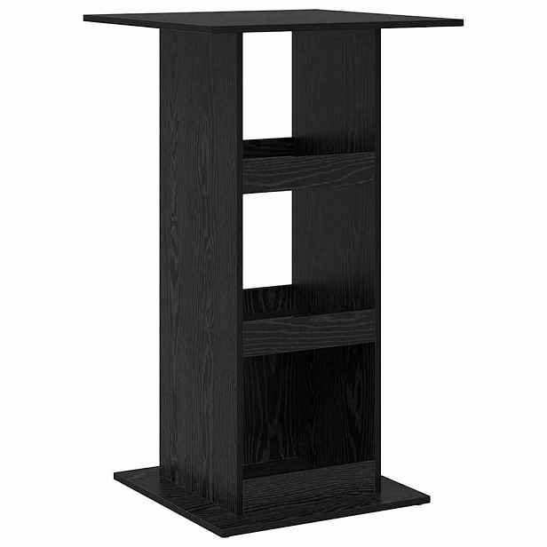 vidaXL Barový stůl 60 x 60 x 100 cm Kompozitní dřevo Černý dub