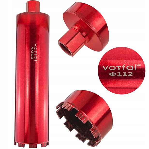 Vrták Do Betonu 112 x 450 mm Vrtačka Korunkový Vrták