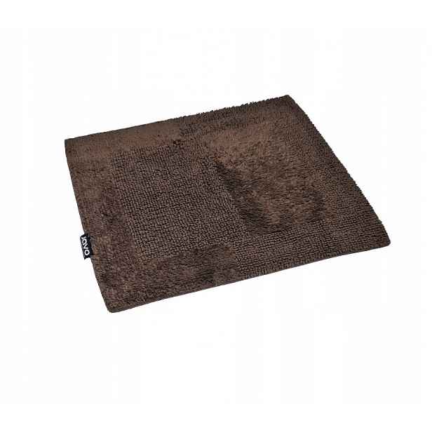 Koupelnový bavlněný koberec Lux Piano 50x60 hnědý