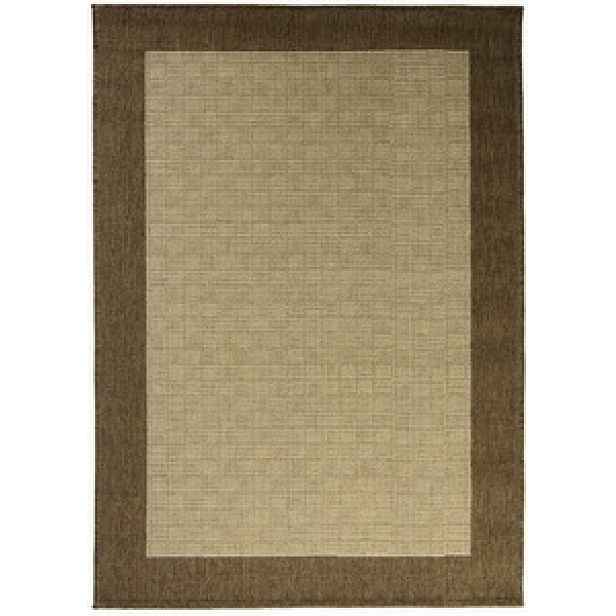 Kusový koberec SISALO/DAWN 3682/J84D – na ven i na doma, 66x120, béžová, hnědá, chodba / předsíň, Oriental Weavers