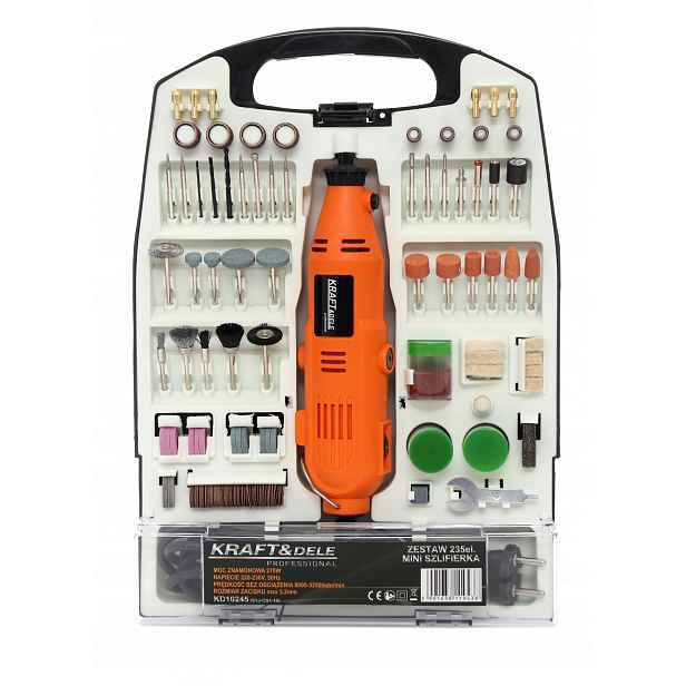 Mini bruska 270W 235elem. Kraft&dele KD10245