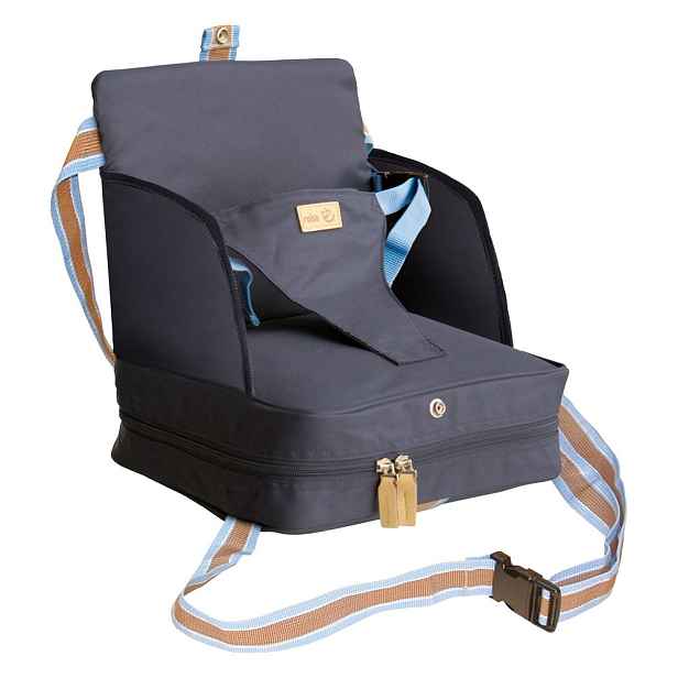Tmavě modrý dětský podsedák Booster Seat – Roba