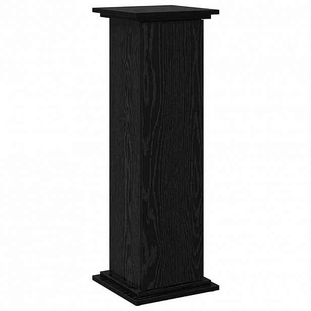 vidaXL Stojan na vystavení Černý dub 31 x 30 x 90 cm Kompozitní dřevo
