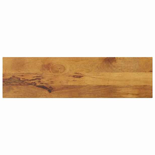 vidaXL Stolní deska 100 x 40 x 2,5 cm obdélníková mangovníkové dřevo