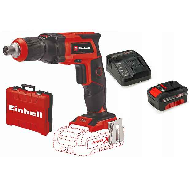Einhell Šroubovák Na Desky Gk Te-dy 18 Li 4259980 Sada Akumulátor 4,0AH