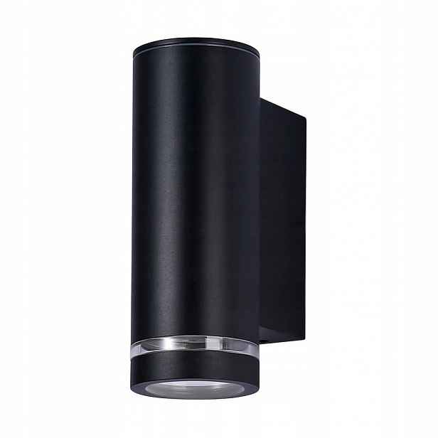 Nástěnné svítidlo Terasové Led Fondo Černé 10W IP54 4000K Hliník Italux