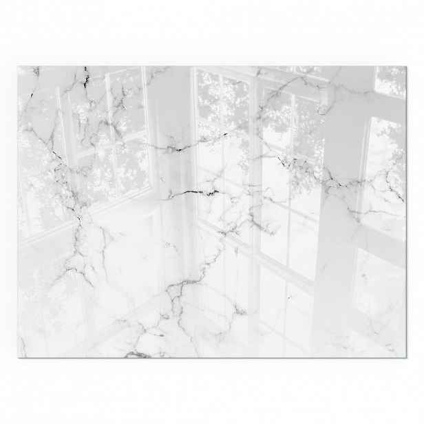 TULUP PODLOŽKA POD KRB 80x60 cm - Mramorový vzor se žilkováním