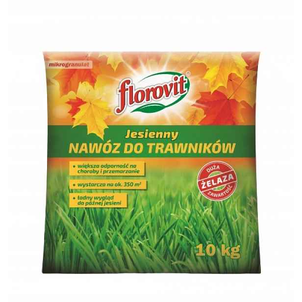 Florovit podzimní hnojivo pro trávníky 10 kg