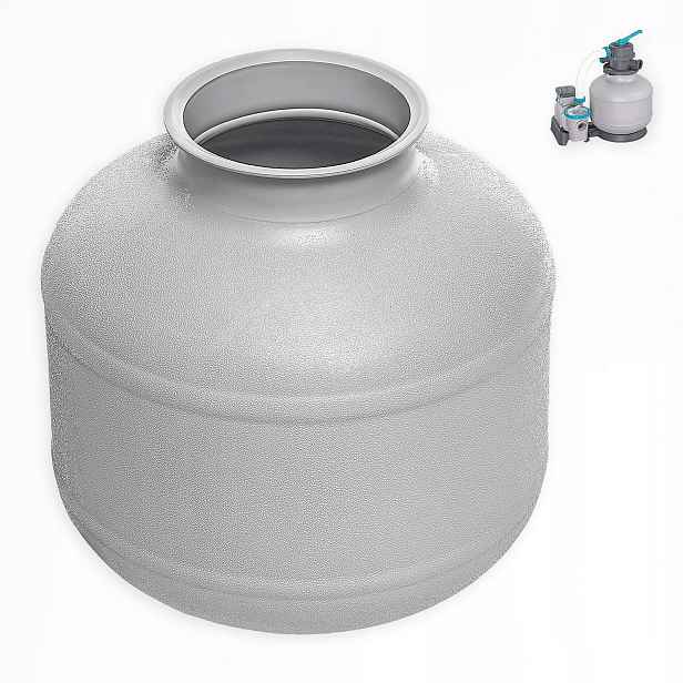 Šedá filtrační nádrž pro pískovou pumpu Bestway 58497 Flowclear 6056 l/h