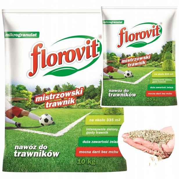 Florovit hnojivo Mistrovský trávník s železem 10 kg