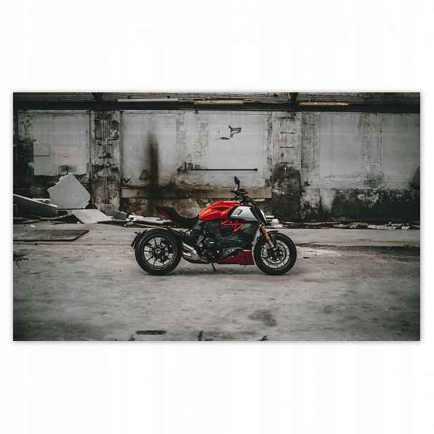 Fototapety 520x318 Červené Ducati Motocykl
