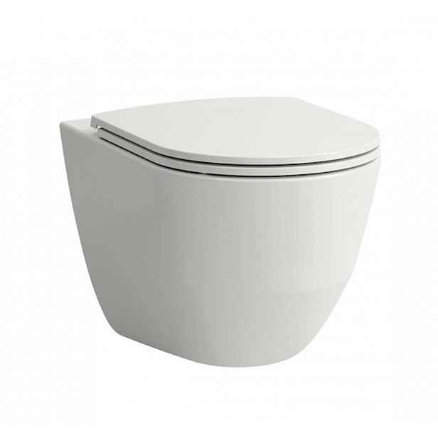 Laufen Pro - Závěsné WC Comfort, Rimless, s LCC, bílá H8219624000001