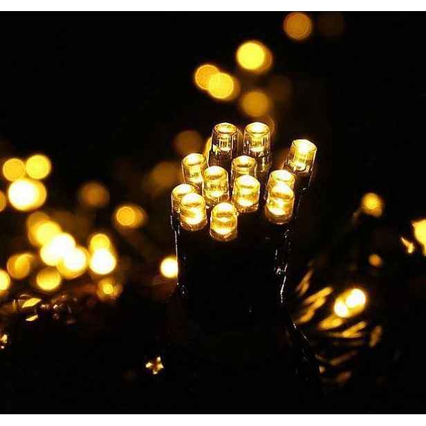 Vánoční Osvětlení Na Stromeček 500 Led Spojovací Bílá Teplá Barva