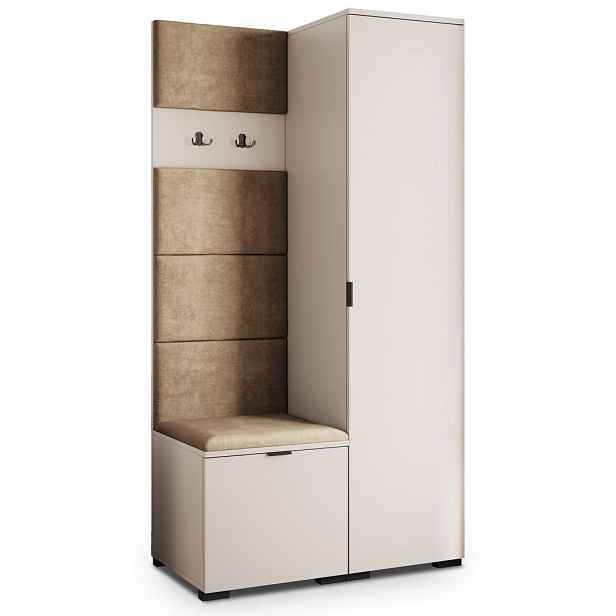 MASSENO MODERNÍ PŘEDSÍŇOVÁ SESTAVA LORI, 95/181/51 cm, kašmírová