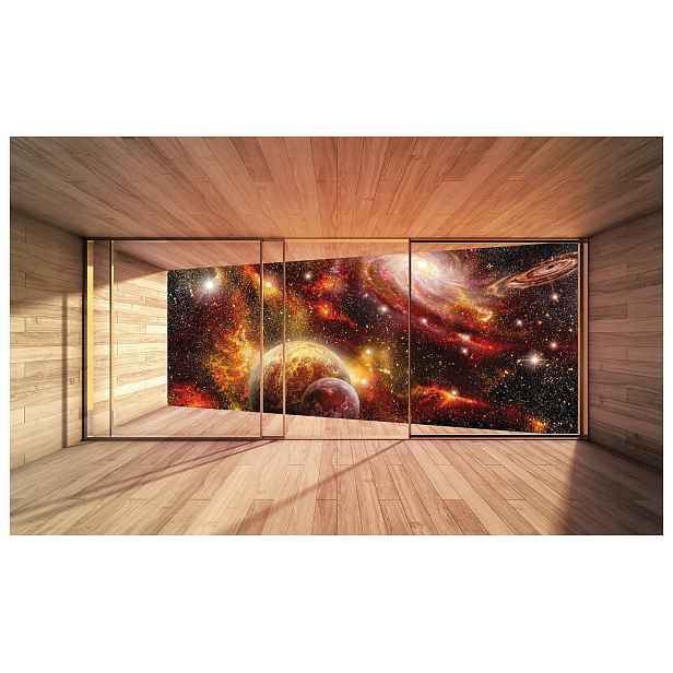 Fototapeta Vesmír Galaxie a planety do pokoje Inspirace 200x140 lepidlo