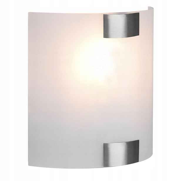 Nástěnné svítidlo Pura bílo-stříbrné E27 1x40W stmívatelné Trio