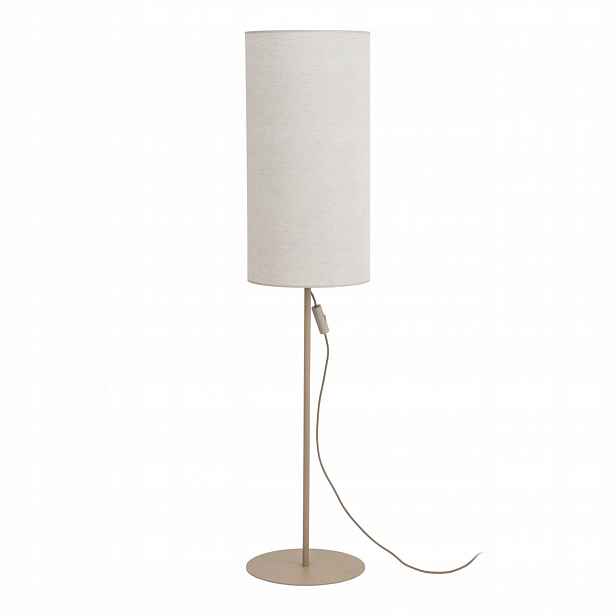 Podlahové svítidlo Stojací lampa E27 Béžová Ocel Lakovaná Tk Lighting