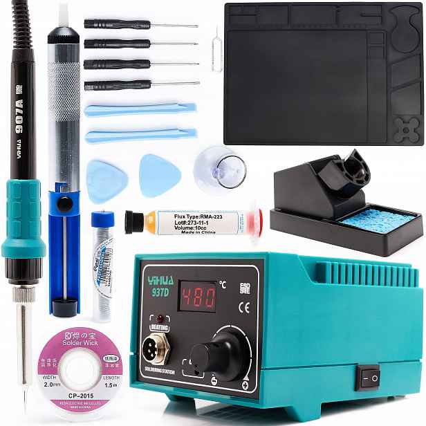 Sada Pájecí Stanice Yihua 937D Příslušenství Gsm Techrebal