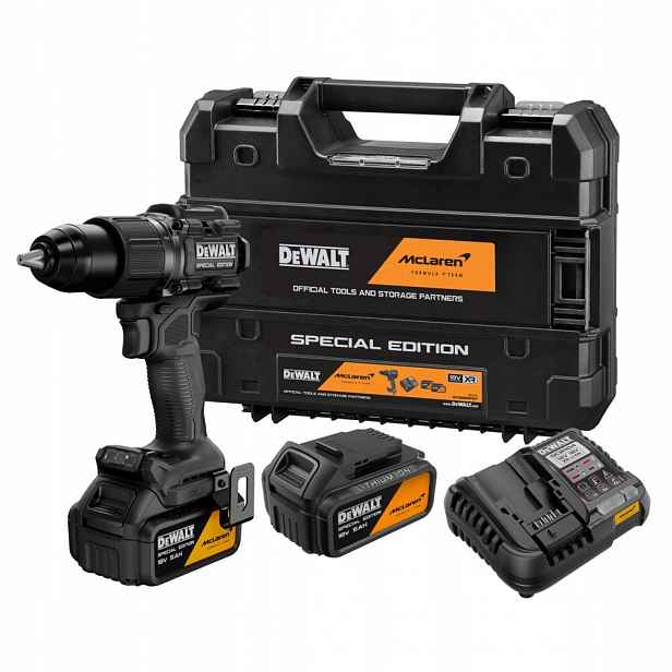 Aku Vrtačka 2x5Ah, 18V Xr, Dewalt [DCD86MP2T-QW] Mclaren