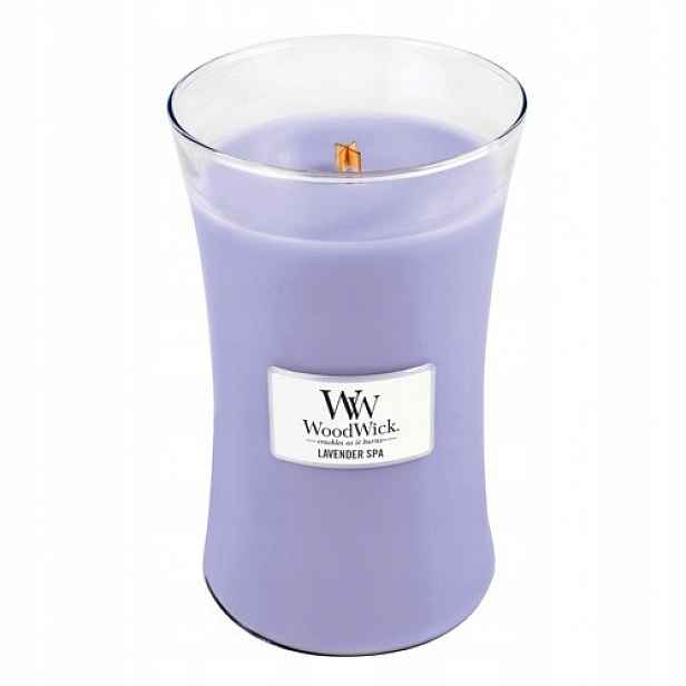 WoodWick velká svíčka Lavender Spa 609.5 g