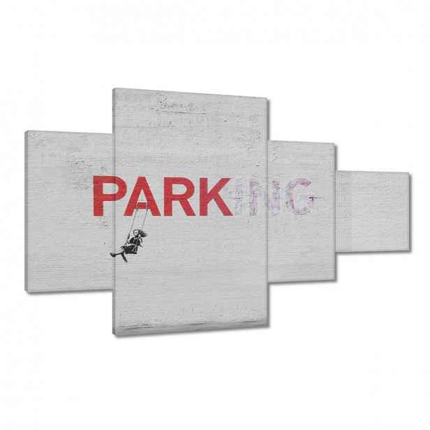 Obrazy 130x80 Banksy Parking