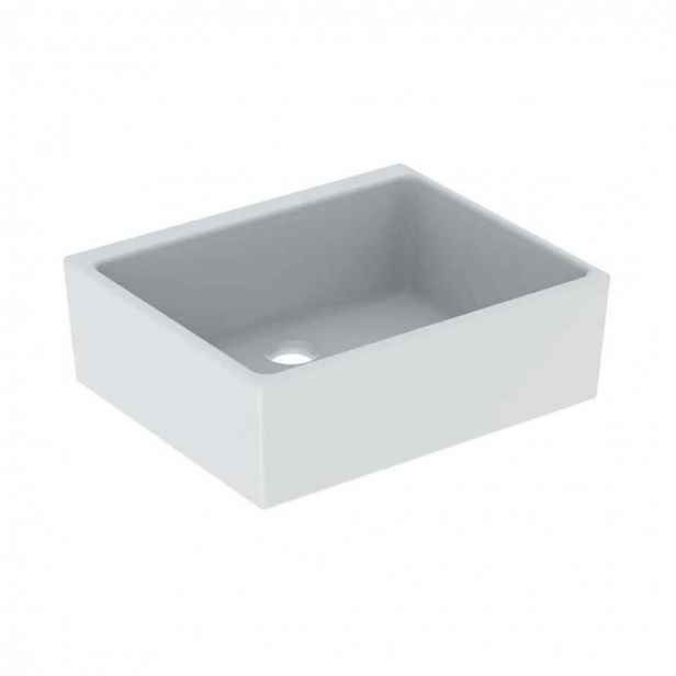 Geberit Publica - Keramický dřez 50x40 cm, bílá 360050000