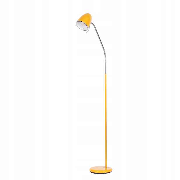 Podlahová lampa Kajtek I Kaja K-MT-201 Žlutá