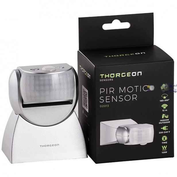 Thorgeon Pir senzor pohybu nástěnný IP65 12 m 02013