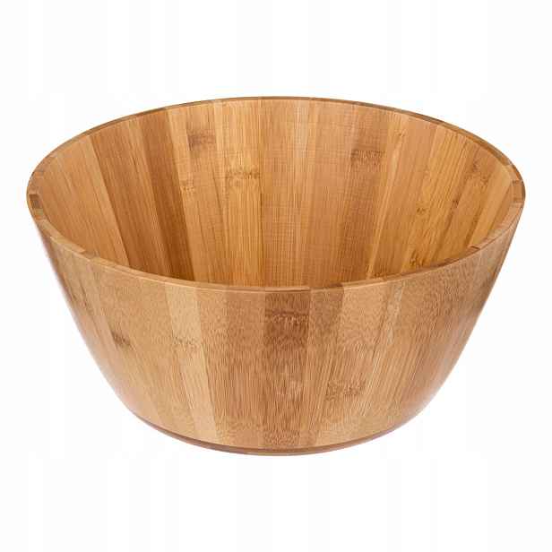 Bambusová Miska na salát salátová mísa, průměr 28 cm