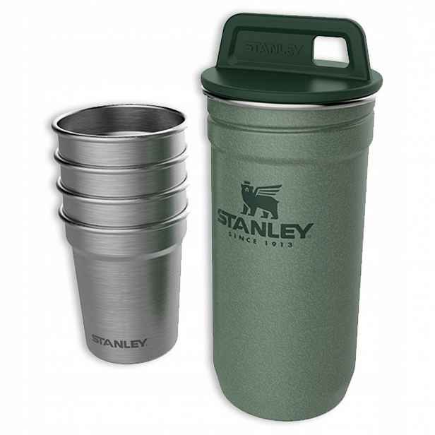 Skleničky turistické ocelové Stanley Adventure 4 x 60 ML