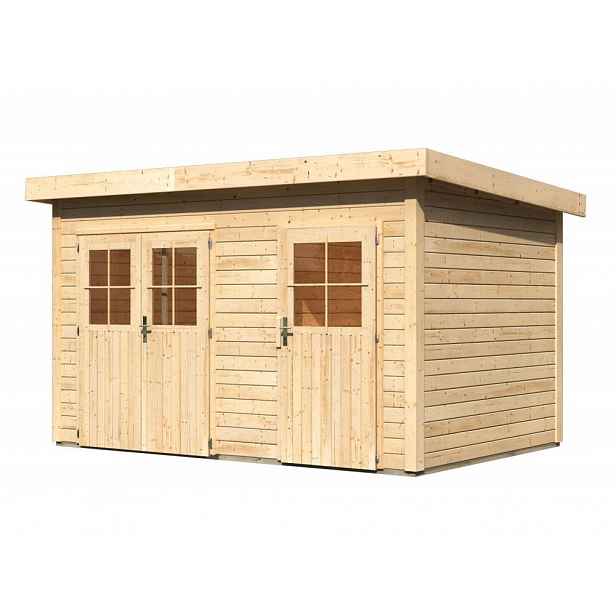 Dřevěný zahradní domek 364 x 244 cm