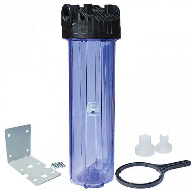 H103-20BBC-SET1 20 palců Big Blue, připojení 1 palec, destička, klíč, Supreme